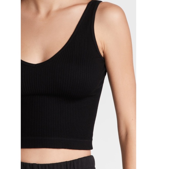 Free People Tops - Free People Basic Black ribbed tank, M/L, NWT
